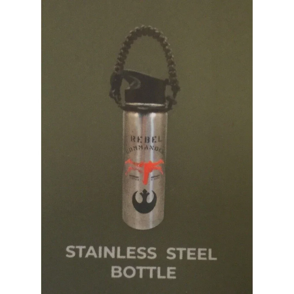 Star Wars Rebel Commander 24 Oz. Stainless Steel Water Bottle Culturefly Exc